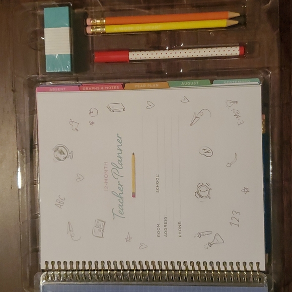TEACHER'S  PLANNING TOTE - Picture 7 of 16